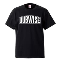 【DUB WISE/ダブ・ワイズ】5.6オンス Tシャツ/BK/ST- 856