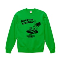 【Keep on Trackin'/キーポントラッキン】10.0オンス スウェット/GR/SW-632