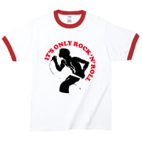 【It's only rock'n'roll/ローリング・ストーンズ】5.3オンス Tシャツ/WHRD/RT- 945