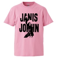 【Janis Joplin/ジャニス・ジョプリン】5.6オンス Tシャツ/PK/ST- 823