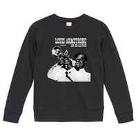 【 louis armstrong/ルイ・アームストロング】9.3オンス スウェット/BK/SW- 790