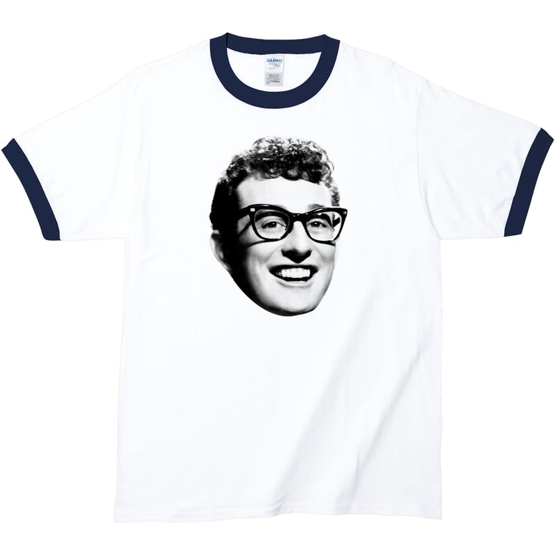 バディ・ホリー　Tシャツ バディ・ホリー (Tシャツ) - ロックTシャツ通販ブルーラインズ