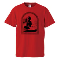 【the concert for bangladesh-バングラデシュ・コンサート】5.6オンス Tシャツ/RD/ST-442