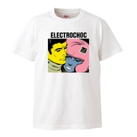 【Electrochoc/Trois Minutes】5.6オンス Tシャツ/WH/ST- 784