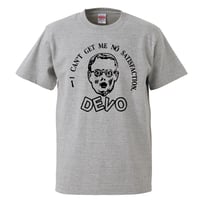 【DEVO/I CAN'T GET ME NO】5.6オンス Tシャツ/GY/ST-950