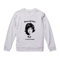 【Queen of soul/Aretha Franklin-アレサ・フランクリン】9.3オンス スウェット/WH/SW- 336