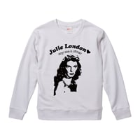 【Julie London/ジュリー・ロンドン】9.3オンス スウェット/WH/SW-677