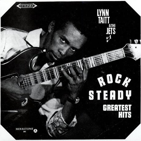 【Rock Steady-ロックステディ/Lynn Taitt & The Jets】7.1オンス ベースボールT/WHBK/ST- 292
