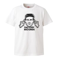 【ファクトリーレコーズ/Factory records】5.6オンス Tシャツ/WH/ST- 763