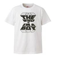 【I'M A BOY-THE WHO/ザ・フー】5.6オンス Tシャツ/WH/ST-072_bk