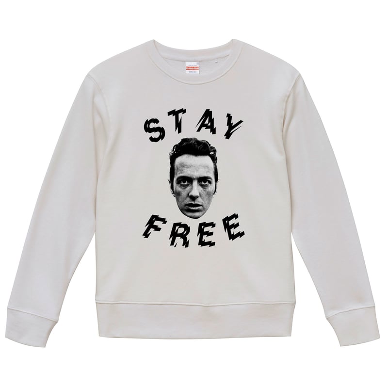 The Clash/ジョー・ストラマー】9.3オンス スウェット/WH/SW-567 | バ