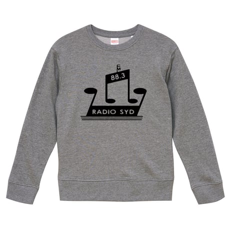 【RADIO SYD/ブライアン・ジョーンズ】9.3オンス スウェット/GY/SW- 007