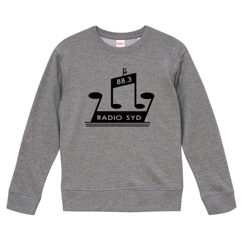 RADIO SYD/ブライアン・ジョーンズ】9.3オンス スウェット/GY/SW RADIO SYD/ブライアン・ジョーンズ】9.3オンス スウェット/GY/SW