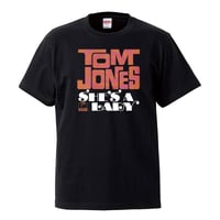 【Tom Jones-She`s A Lady / トムジョーンズ-シーズアレディー】5.6オンス Tシャツ/BK/ST-085