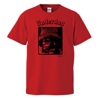 【スライ・ストーン/underdog】5.6オンス Tシャツ/RD/ST-554