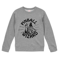 【PINBALL WIZARD-The Who/ピンボールの魔術師 】9.3オンス スウェット/GY/SW- 712
