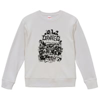 【The Damned-ダムド/5th Anniversary】9.3オンス Tシャツ/WH/SW- 169