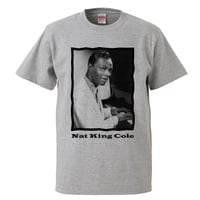 【ナット・キング・コール/Nat King Cole】5.6オンス Tシャツ/GY/ST- 802