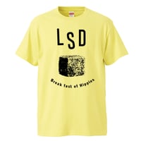 【Break fast LSD/LSDはヒッピーの朝食】 5.6オンス Tシャツ/LY/ST-576