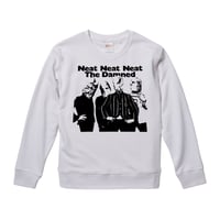 【The Damned-Neat Neat Neat/ダムド】9.3オンス スウェット/WH/SW- 288