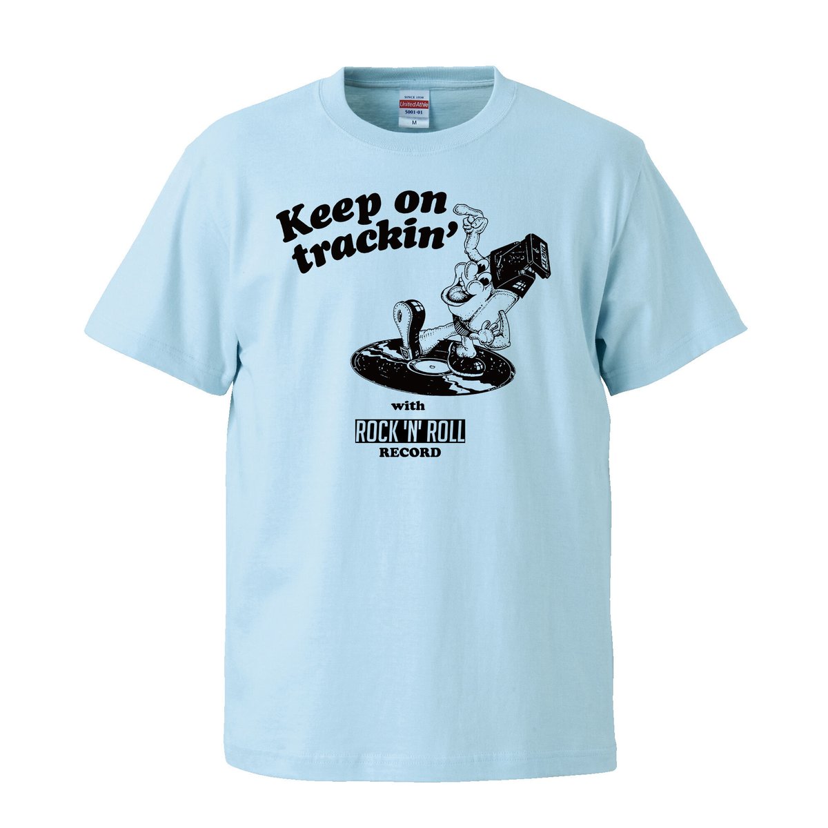 Keep on Trackin'/キーポントラッキン】5.6オンス Tシャツ/LB/ST-6