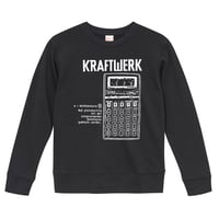 【KRAFTWERK/クラフトワーク】9.3オンス スウェット/BK/SW- 774