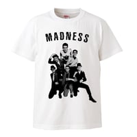 【MADNESS/マッドネス】5.6オンス Tシャツ/WH/ST-944