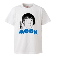 【Kieth Moon-キース・ムーン】5.6オンス Tシャツ/BLWH/ST- 299