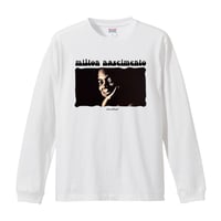【MILTON NASCIMENTO/ミルトン・ナシメント】5.6Oz ロングスリーブＴシャツ/WH/LT- 796