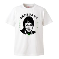 【FREE PAUL/ポール・マッカートニー】5.6オンス Tシャツ/WH/ST-948
