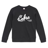 【Cobra Record Corp./コブラ・レーベル】9.3オンス スウェット/BK/SW- 343