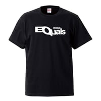 【EQUALS　UNEQUALLED/イコールズ】5.6オンス Tシャツ/BK/ST-057_wh