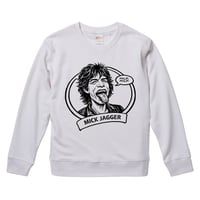 【Mick Jagger/ミック・ジャガー】9.3オンス スウェット/WH/SW-931