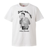 【Arthur alexander-アーサー・アレキサンダー/A shot of rhythm and blues】5.6オンス Tシャツ/WH/ST- 426