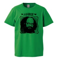 【Allen Ginsberg-アレン・ギンズバーグ】5.6オンス Tシャツ/GR/ST-555