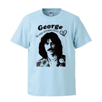 【George Harrison is my sweet lord/ジョージ・ハリスン】5.6オンス Tシャツ/LB/ST- 416