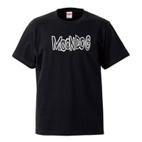 【Moon Dog /ムーン・ドッグ】5.6オンス Tシャツ/BK/ST-012_wh