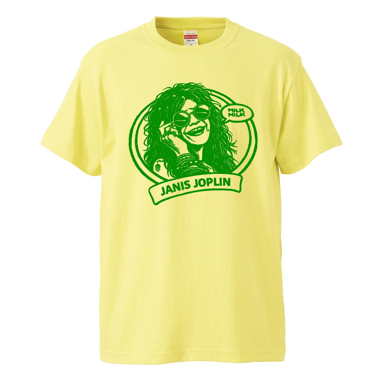janis joplin/ジャニス・ジョプリン】5.6オンス Tシャツ/LY/ST-929