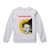【Jerry Lee Lewis-Great Balls of Fire/ジェリー・リー・ルイス】9.6オンス スウェット/BK/ST- 224