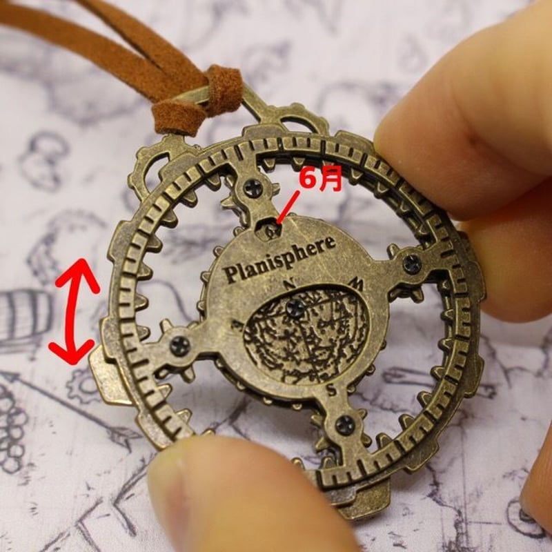 星座早見盤ペンダント 【Planisphere pendant】 | BOATPUNK