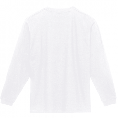やっぱ白がホットな西海岸スタイルの「Love & Imagination」7.4oz ロングスリーブTシャツ