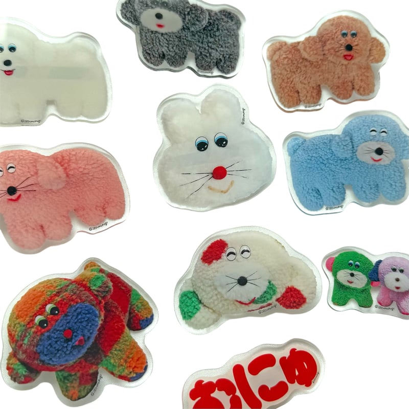 🐶いぬちゃんつやつやヘアクリップ🐶【平日3日以内発送】 | むにゅ