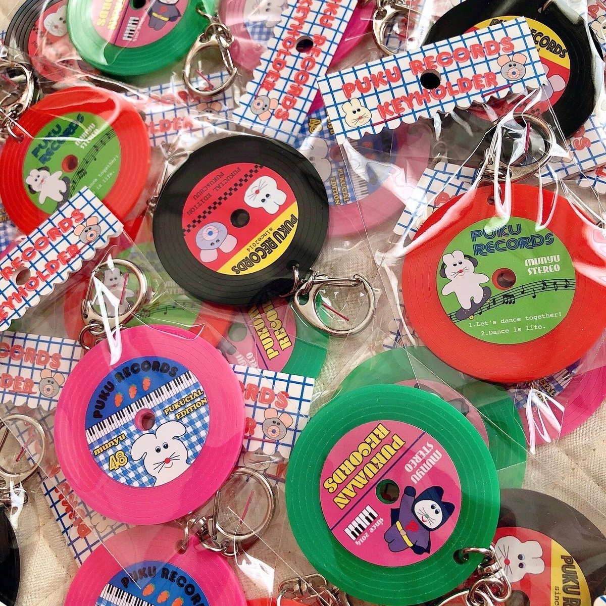 プクレコーズキーホルダー | むにゅ
