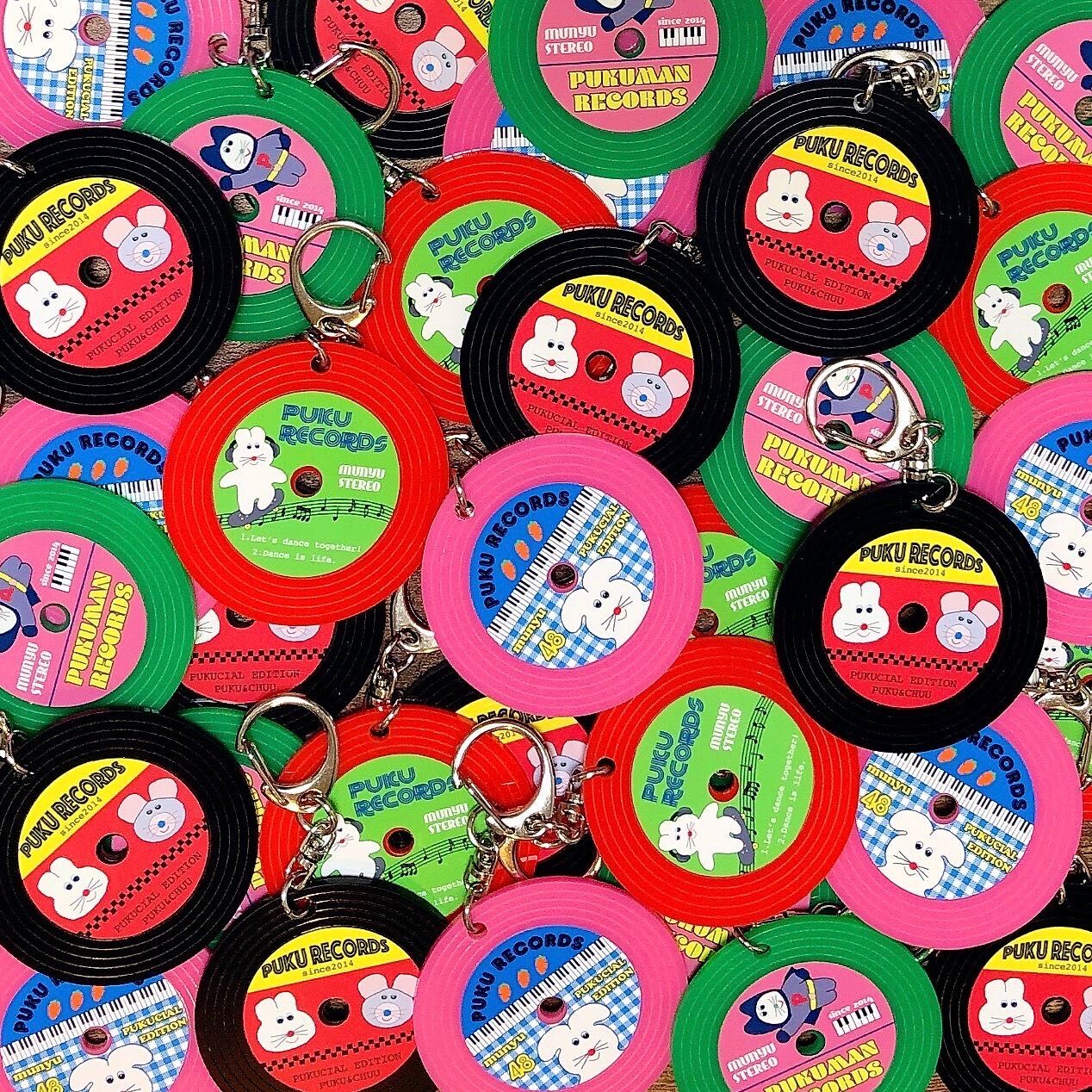 むにゅ　プクプク　プクレコーズマスコットキーホルダー プクレコーズキーホルダー | むにゅ