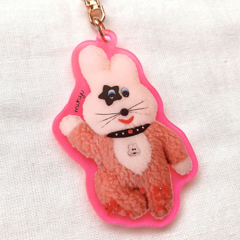 🌈即日発送🌈ムニュザロックキーホルダー🎸 | むにゅ