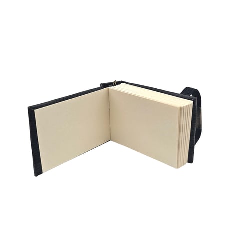 Mini Blackbook Rust Keychain