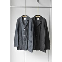 TOUJOURS / cotton * silk  tattersall plaid cloth Atelier   jacket