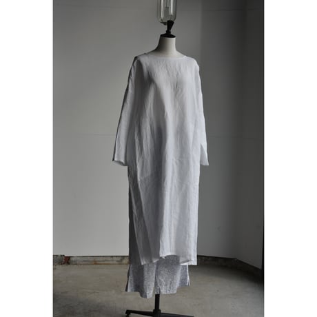TOUJOURS / Belgian  pure linen cloth over dress
