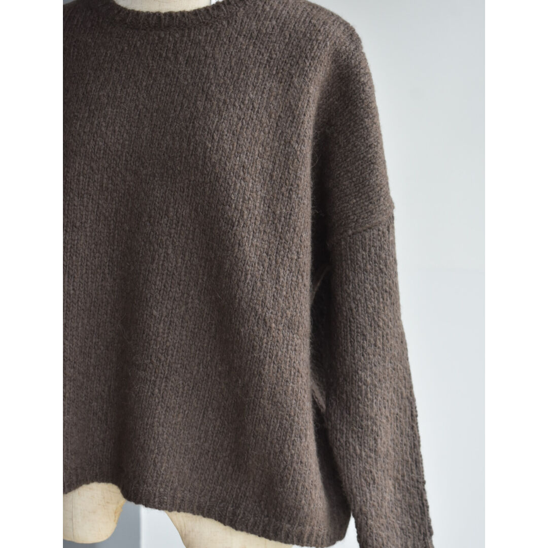 apuntob / knitwear wool cotton and alpaca |...