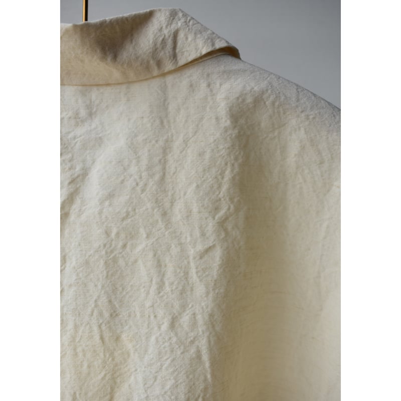 apuntob/ shirt plain cotton and linen | myswee